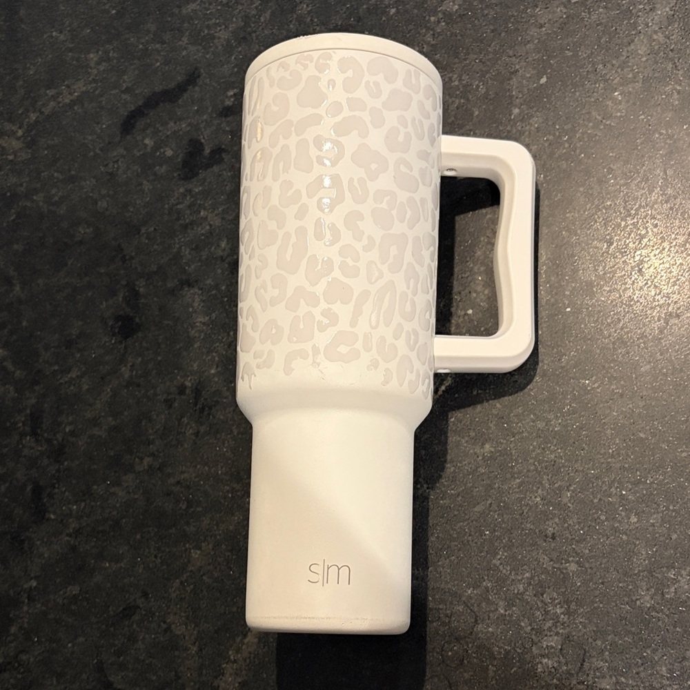 Simple Modern Trek 40oz White Leopard Tumbler